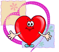 Gif animé coeur sourire